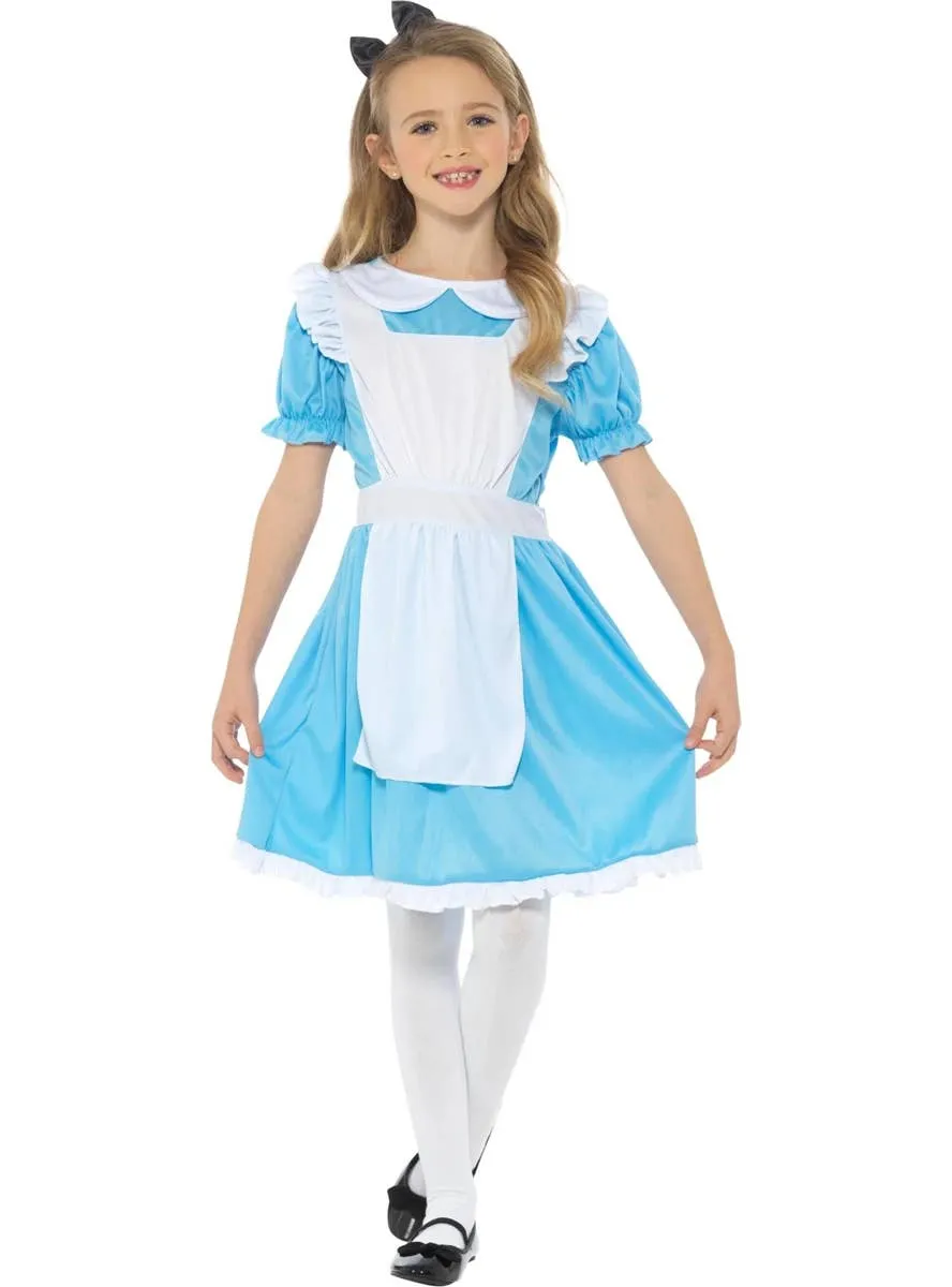 Cute Little Alice Girls Wonderland Costume