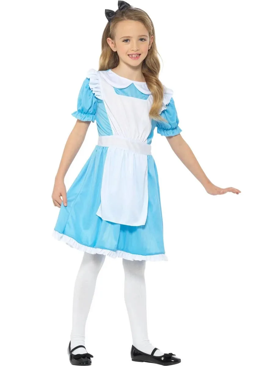 Cute Little Alice Girls Wonderland Costume