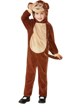 Cute Little Monkey Toddler Onesie Costume