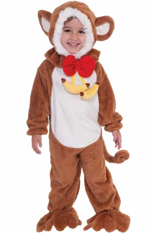 Cute Monkey Toddlers Animal Onesie Costume