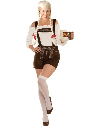 Cute Oktoberfest Lederhosen Womens Costume