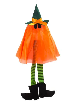 Cute Orange Ghost Child Friendly Halloween Decoration