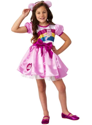Cute Pink Cheer Bear Girls Care Bears Costume