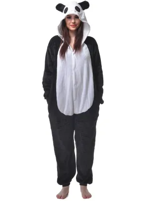 Cute Plush Panda Adults Onesie Dress Up Costume