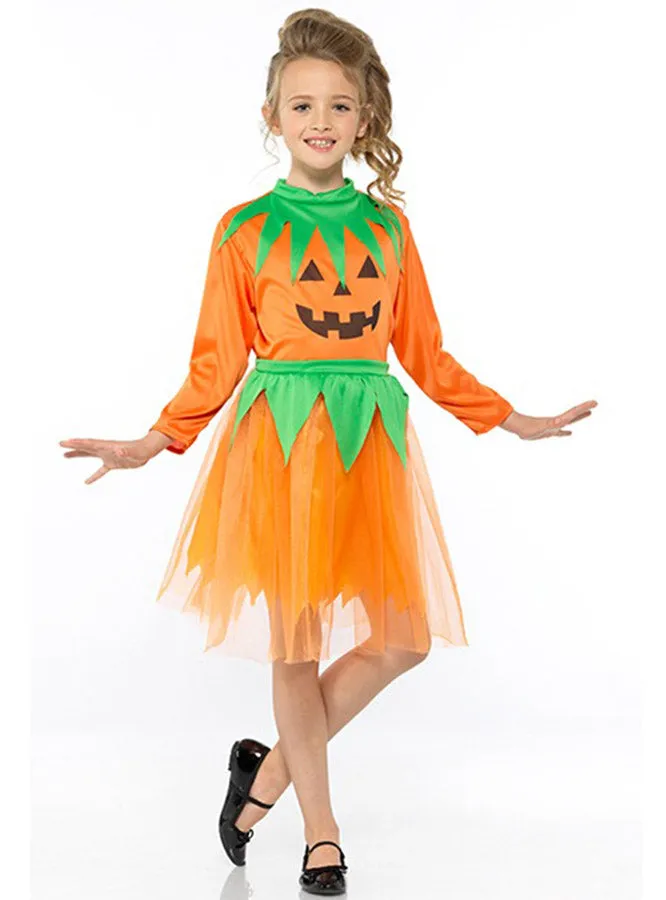 Cute Pumpkin Girls Halloween Costume