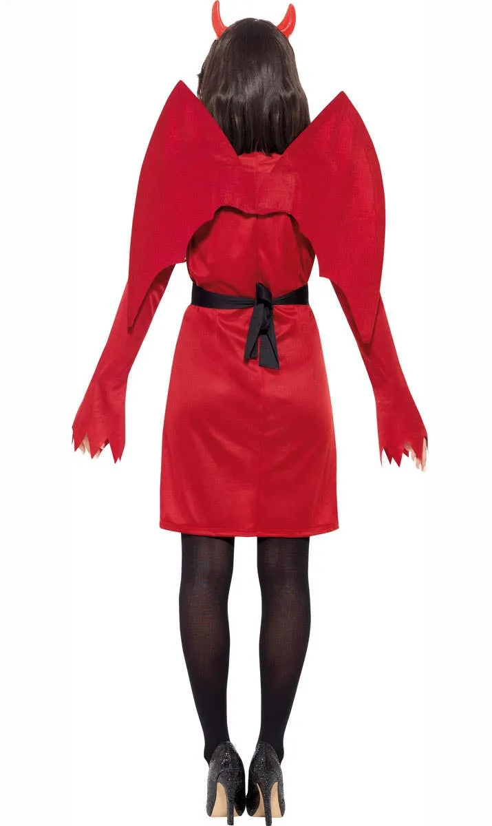 Cute Red Devil Womens Halloween Costume
