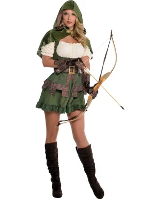 Cute Robin Hood Womens Fancy Dress Costume