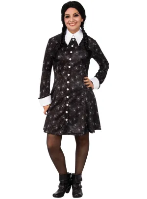 Cute Wednesday Addams Womens Halloween Costume