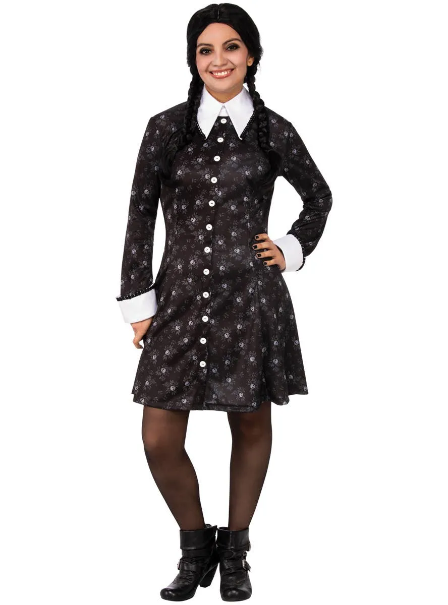 Cute Wednesday Addams Womens Halloween Costume