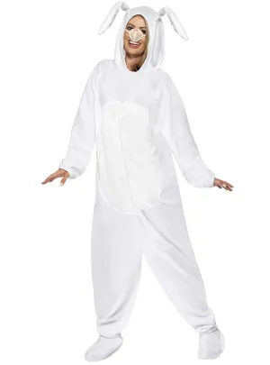 Cute White Bunny Rabbit Womens Costume Onesie