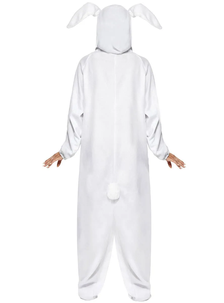 Cute White Bunny Rabbit Womens Costume Onesie