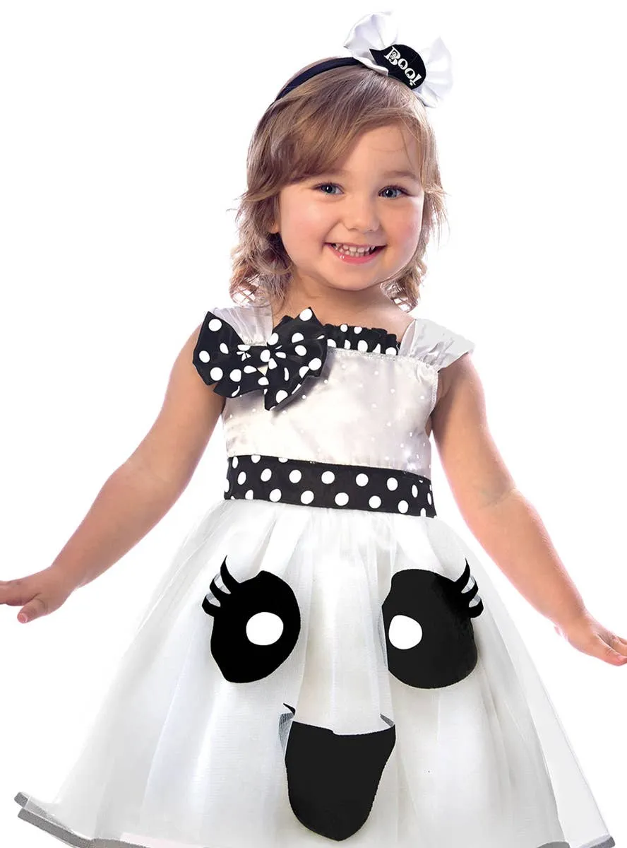 Cutie Ghost Toddler Girls Halloween Costume