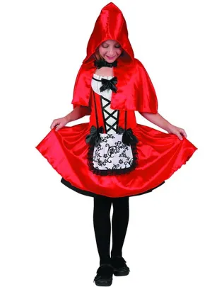 Cutie Red Riding Hood Girls Fancy Dress Costume