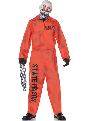 D-Ranged Prisoner Teen Boys Halloween Costume