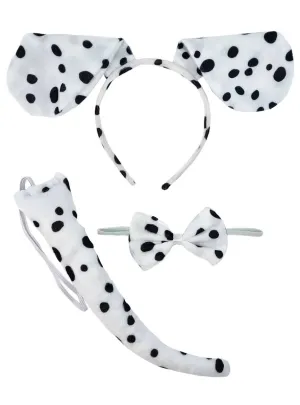 Dalmatian Kids Puppy Dog Costume Accessory Set