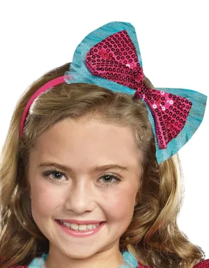 Dance Craze Youtuber Girls Pink Sequin Bow Headband