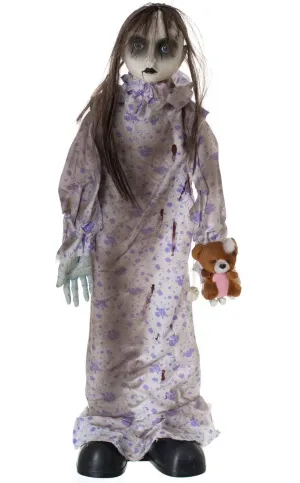 Dancing Doll Animated Halloween Prop with Sounds