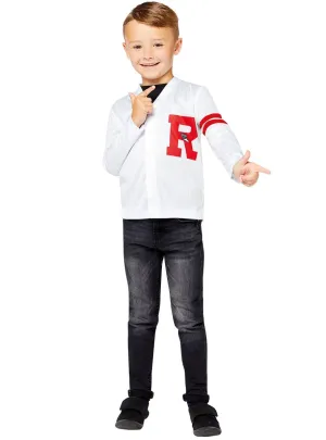 Danny Zuko Boys Rydell High Letterman Costume Jacket