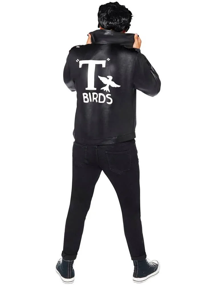 Danny Zuko Mens Licensed Grease T-Birds Costume Jacket