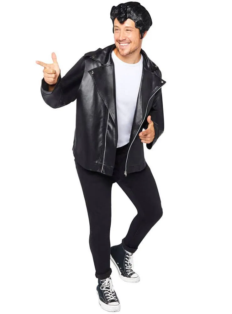 Danny Zuko Mens Licensed Grease T-Birds Costume Jacket