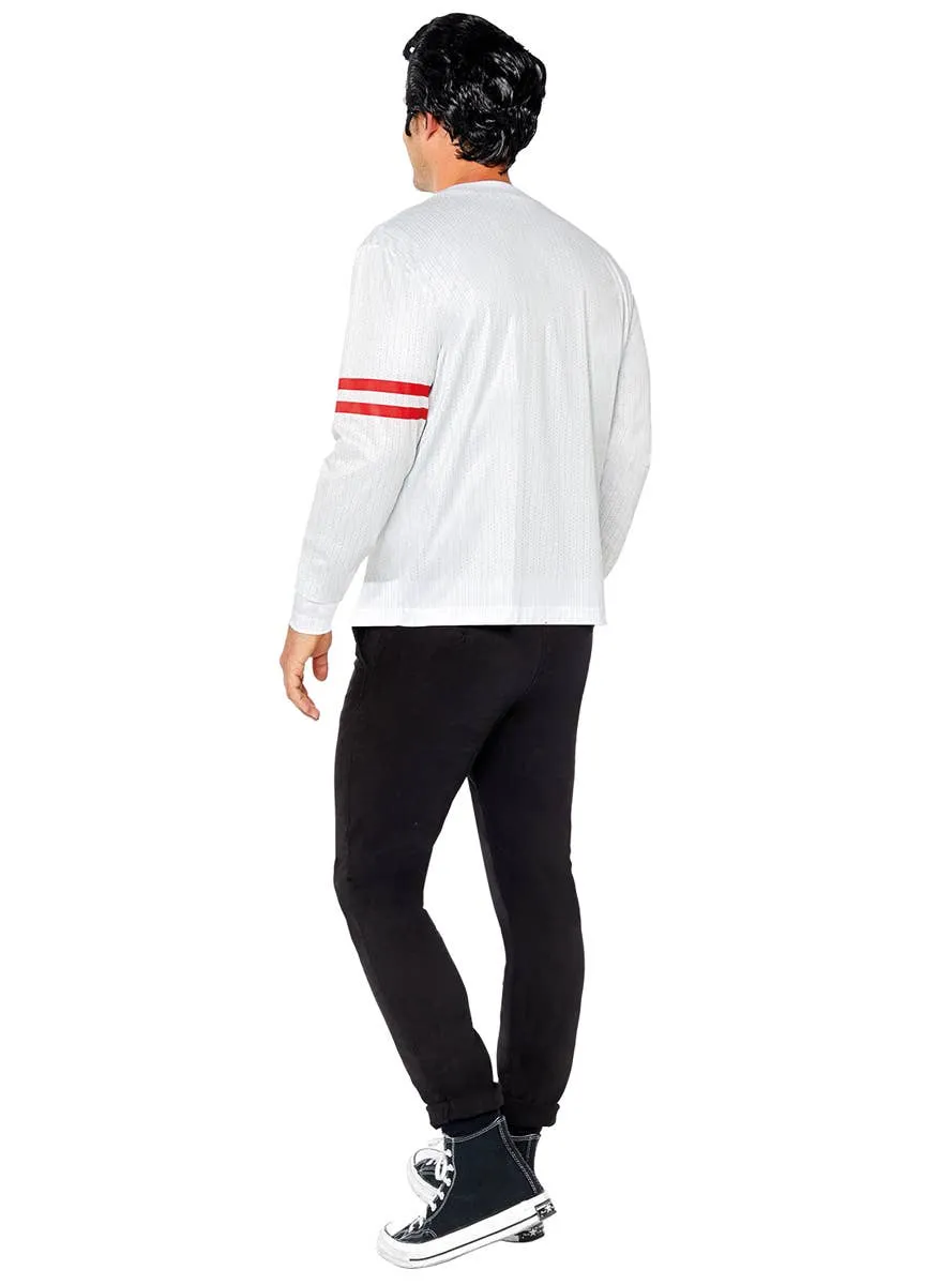 Danny Zuko Mens Rydell High Letterman Costume Jacket
