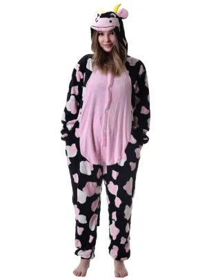 Dappled Cow Adults Onesie Costume