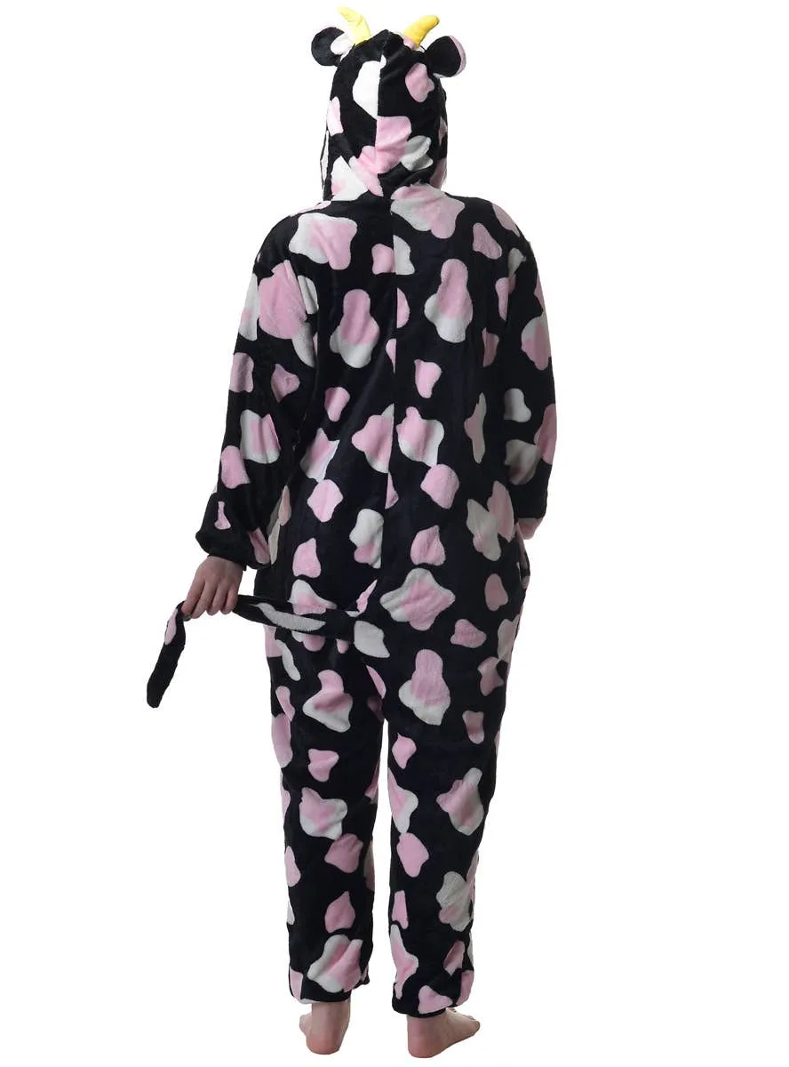 Dappled Cow Adults Onesie Costume