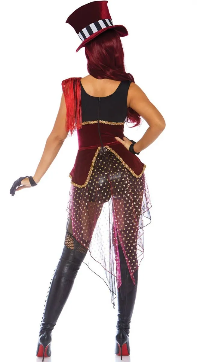 Daring Lion Tamer Womens Sexy Ringmaster Costume