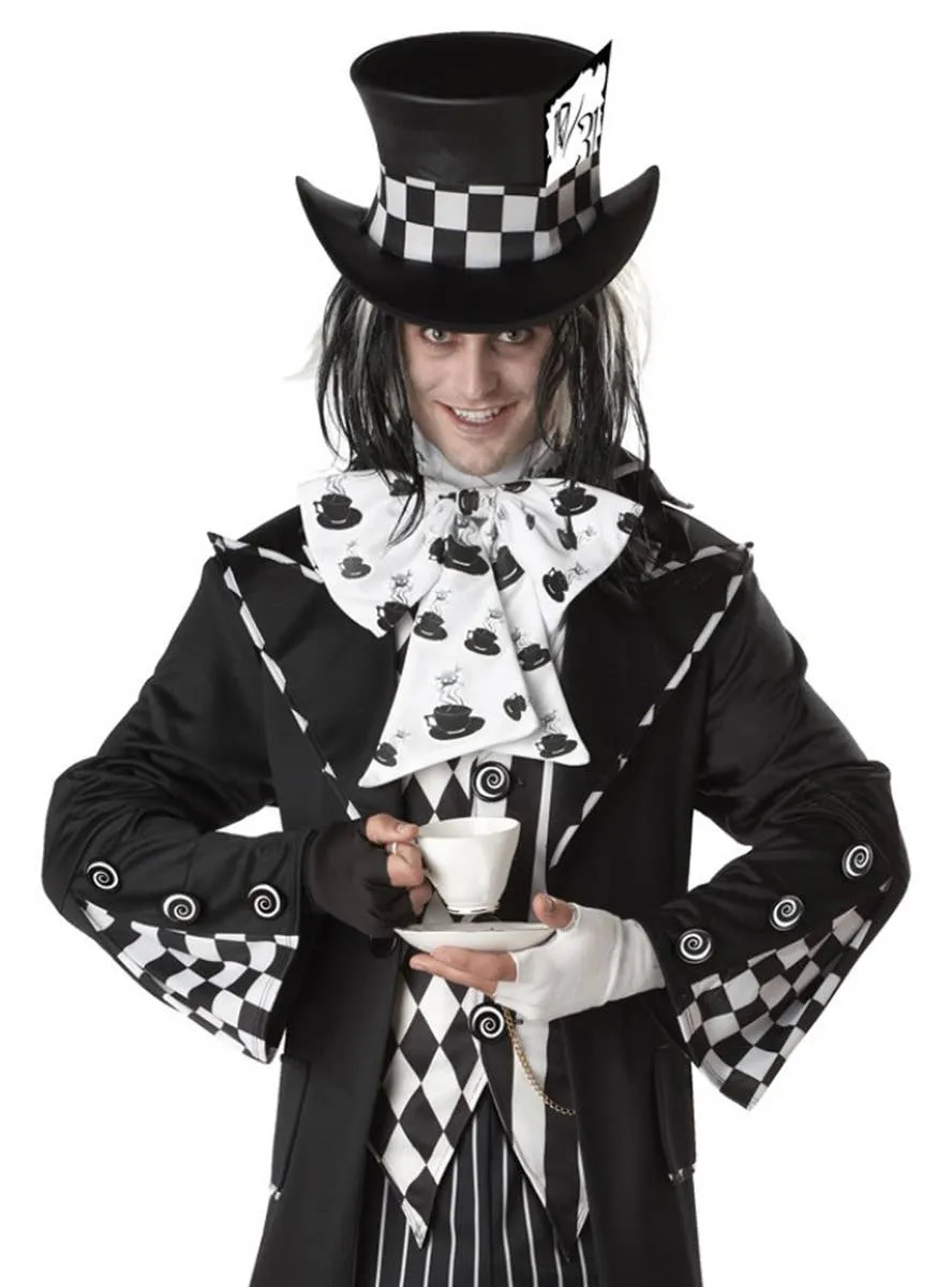 Dark Mad Hatter Deluxe Mens Halloween Costume