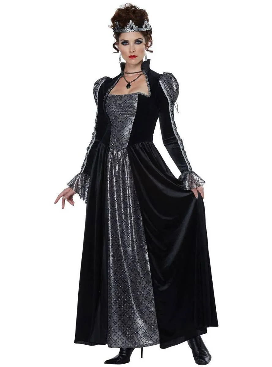 Dark Majesty Womens Evil Queen Halloween Costume