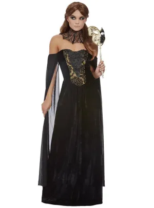 Dark Mistress Plague Womens Halloween Costume