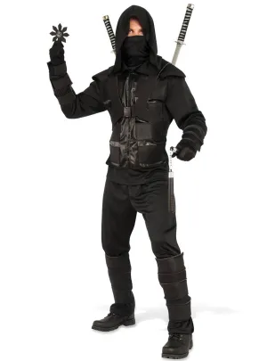 Dark Ninja Mens Fancy Dress Costume