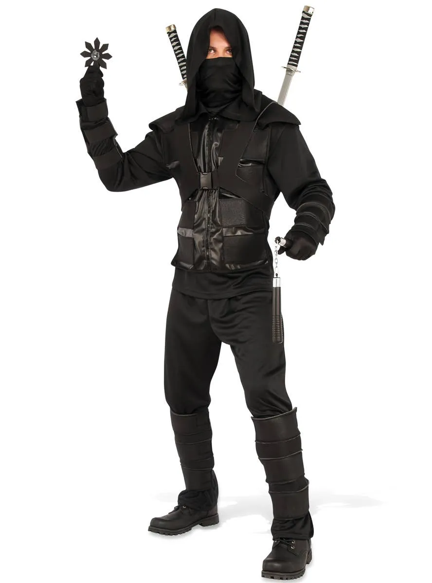 Dark Ninja Mens Fancy Dress Costume