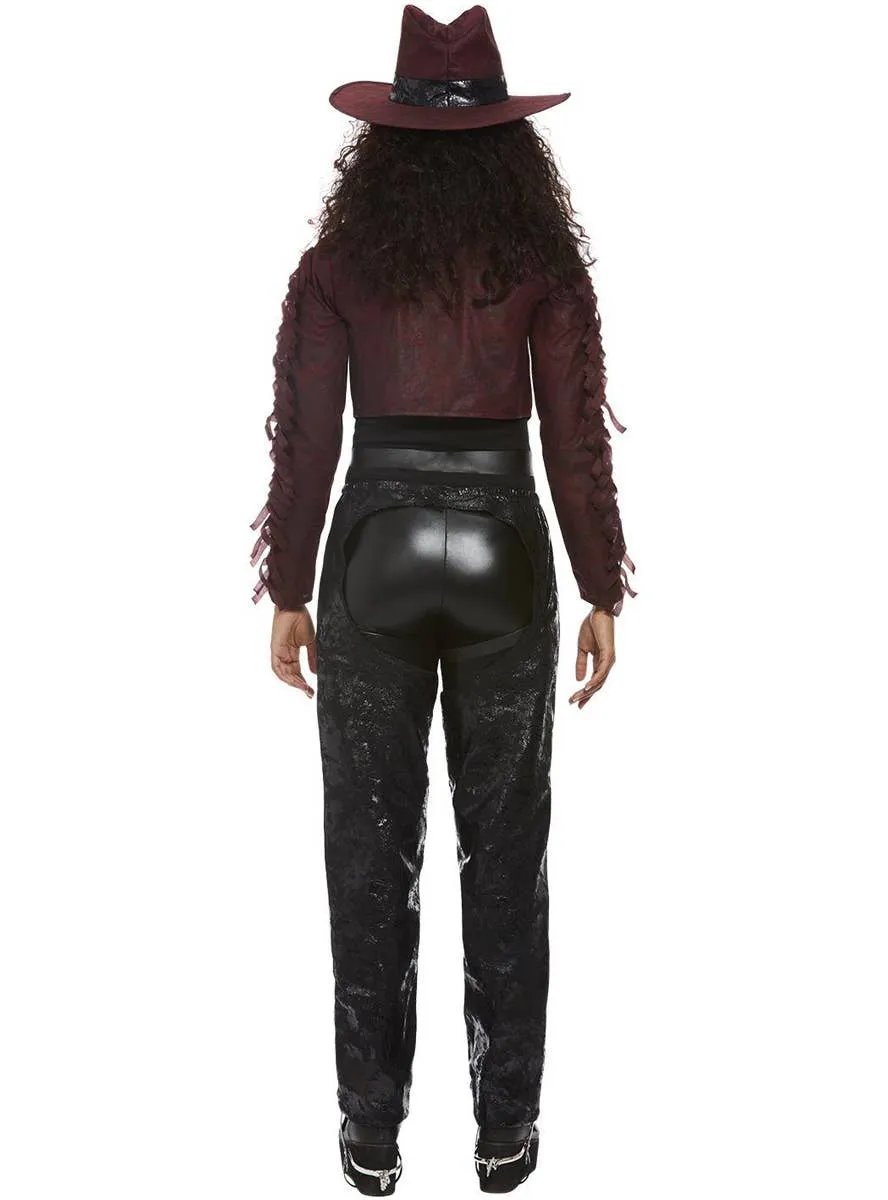 Dark Spirit Western Cowgirl Womens Halloween Costume