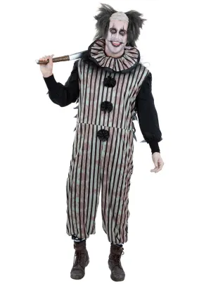 Dark Vintage Clown Mens Halloween Costume