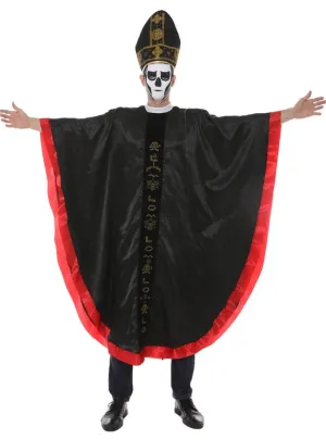 Dark Zombie Priest Mens Halloween Costume