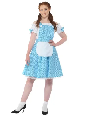Darling Dorothy Womens Fancy Dress Costume