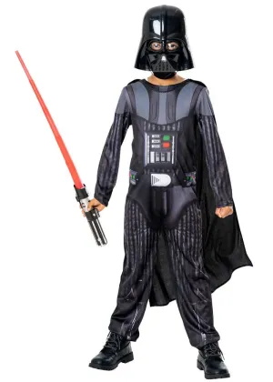 Darth Vader Boys Licensed Star Wars Sith Costume