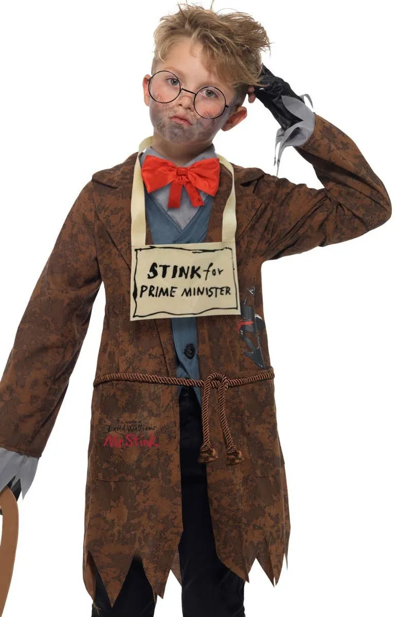 David Walliams Deluxe Boys Mr Stink Book Week Costume