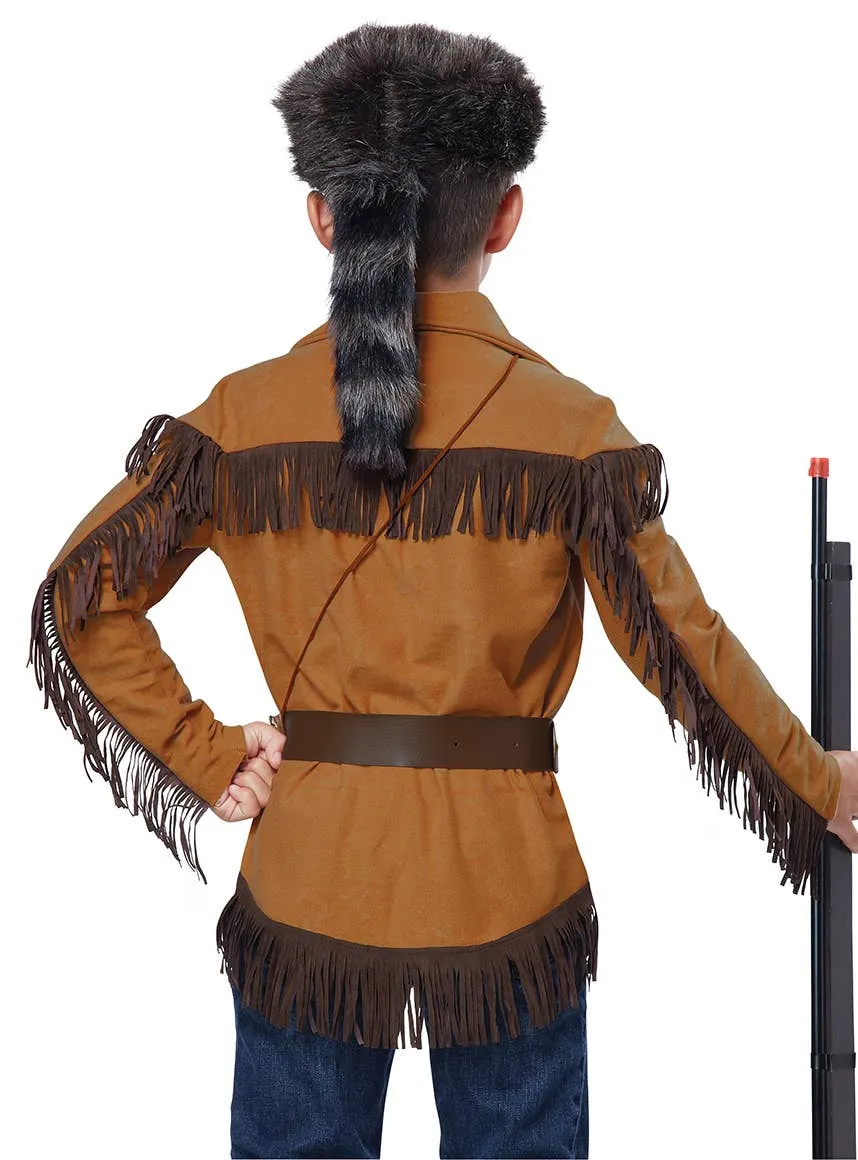 Davy Crockett Boys Fancy Dress Costume