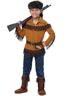 Davy Crockett Boys Fancy Dress Costume