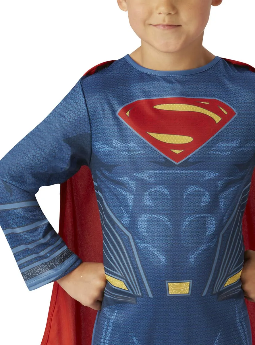 Dawn Of Justice Boys Superman Fancy Dress Costume