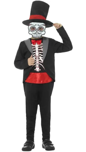 Day Of The Dead Boys Halloween Costume