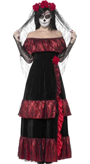 Day of the Dead Bride Womens Halloween Costume