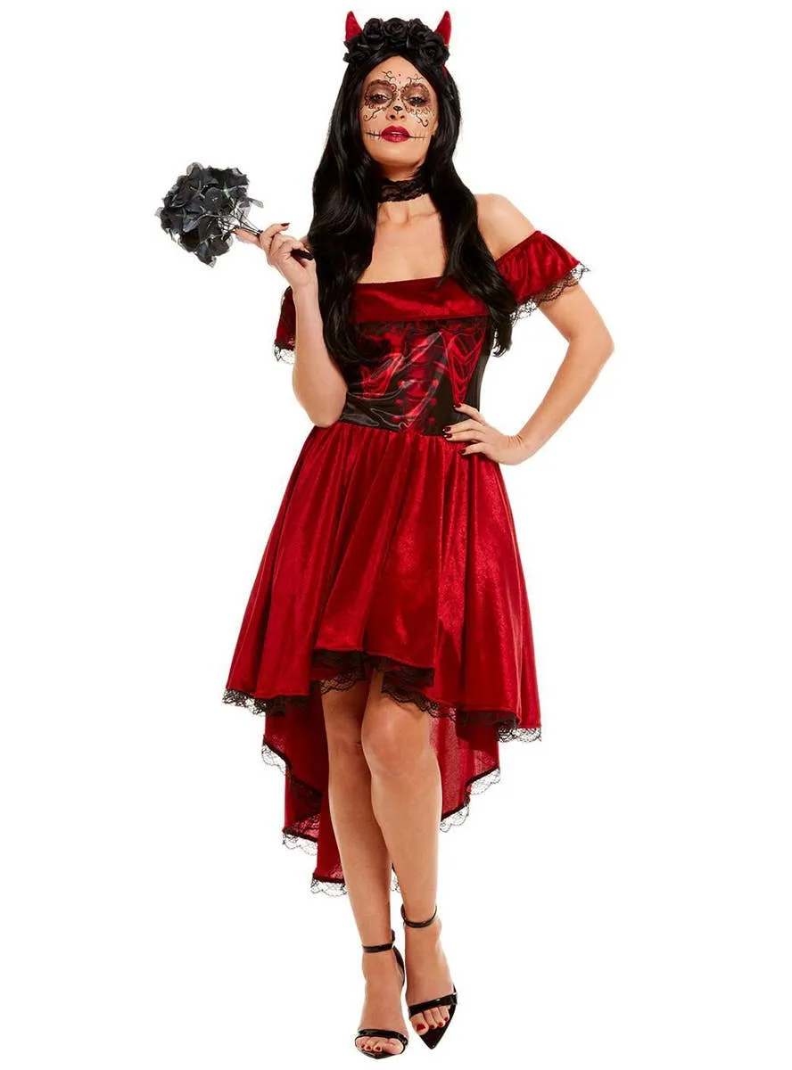 Day of the Dead Devil Womens Halloween Costume