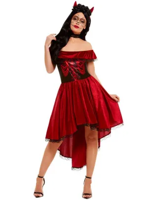 Day of the Dead Devil Womens Halloween Costume