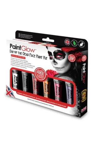 Day of the Dead Face and Body Makeup Kit