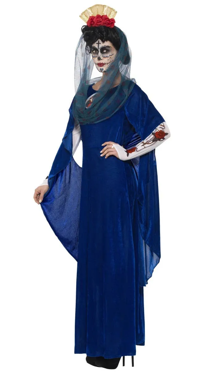 Day of the Dead Sacred Mary Womens Halloween Costume