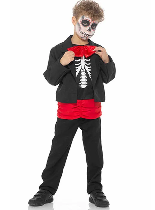 Day Of The Dead Senor Boys Halloween Costume