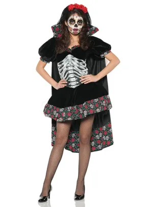 Day of The Dead Senorita Womens Costume